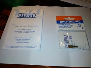 ✅SEUTHE 20E - GENERATORE FUMO LOCO VAPORE D/C 10/16 Volt - Imagen 1 de 3
