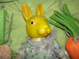 Wonderful 12" Freundlich Novelty Corp. 1934 j'td. composition, BUNNY RABBIT doll - Picture 1 of 24