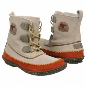SALE SOREL WOMEN'S JOPLIN BOOTS SILVER SAGE SIZE 5 NIB LIST $130 - Picture 1 of 10
