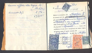 ENTRY TAX INDUSTRY AND TRADE 89 PIECES ON BLOCK RECEIPTS 1957/1967 - Picture 1 of 6