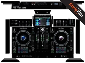 Denon Prime 2 Skin | Color Negro | Calcomanía Protectora | StyleFlip Skins - Imagen 1 de 1