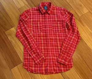 Hot Topic -Harry Potter Exclusive Red Plaid Gryffindor Button Flannel Size XS - Picture 1 of 6