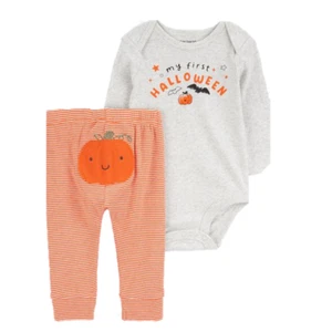 Carter's Baby 2-Piece My First Halloween Bodysuit Pant Set 3M - Picture 1 of 4