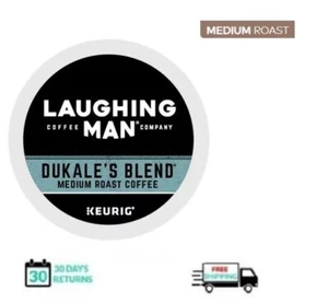 🆕☕ Laughing Man Dukale's Blend café tostado medio Keurig K-cups - Imagen 1 de 1