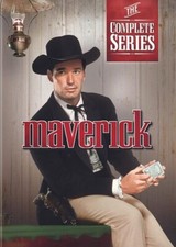 MAVERICK THE COMPLETE SERIES DVD Seasons 1 2 3 4 5 James Garner -FACTORY SEALED!