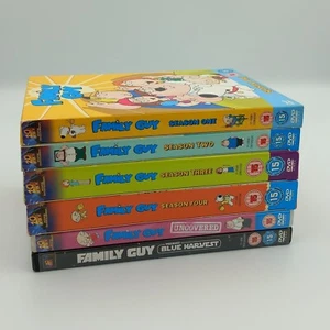 Family Guy Season Volumes 1-4 DVD Lot Complete with Uncoverd & Blue Harvest - Bild 1 von 3
