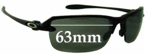 SFx Ersatz-Sonnenbrillengläser passend für Oakley Eispickel - 63 mm breit ** Bitte messen - Bild 1 von 31