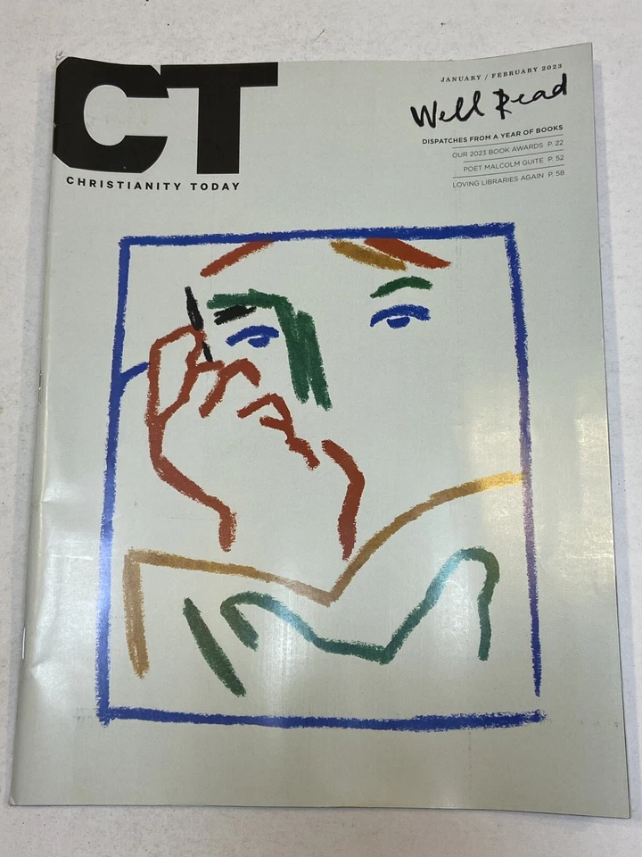 Christianity Today Magazine Jan 2023 Poet Malcolm Guite Libraries Book Library Foto 1 de 1