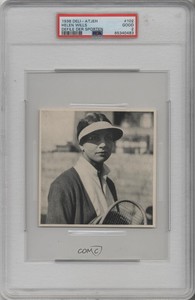 1938 Deli-Atjeh Defile Der Sporten Helen Wills Moody #102 PSA 2