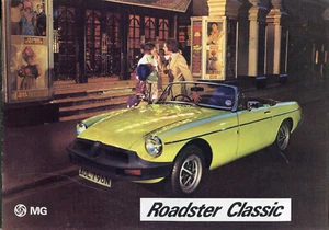 MG MGB Roadster Classic German market full colour sales brochure 1976 - Picture 1 of 1