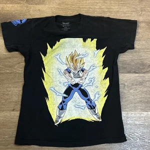 DRAGON BALL Z MAJIN VEGETA BUU SAGA SMALL GRAPHIC T SHIRT CAPSULE CORP SAIYAN - Picture 1 of 8