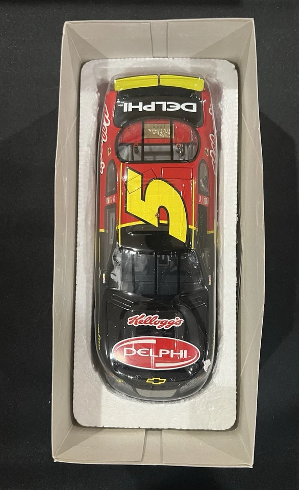 Kyle Bush Racing Champions 2005 #5 Kellogg’s Delphi Chevy M/C diecast 1:24 Foto 1 de 4