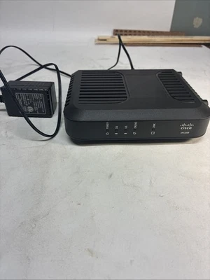 Cisco Model DPC3008 DOCSIS 3.0 Cable Modem With AC Cord - Image 1 of 4