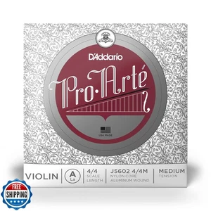 D'Addario J5602 4/4M Pro-Arte Nylon violin Strings, Medium - Picture 1 of 1