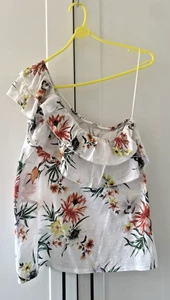 CLOSING DOWN SALE! PRETTY & PRISTINE LADIES SZ 14 ONE SHOULDER BLOUSE FROM NEXT - Picture 1 of 3
