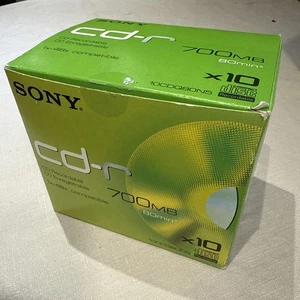 Sony 9xCD Recordable 700MB 80min 1x-48x compatible Q80NSLD - Picture 1 of 8