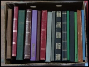 WONDER BOXES, ESTATES 16 Large Format Stockbooks From Around The World - Picture 1 of 1