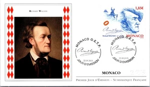 Monaco SC# 2723 FDC 2013 Richard Wagner - A03069 - Picture 1 of 2