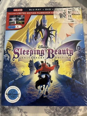 SLEEPING BEAUTY Gallery & Storybook (Disney) Blu-Ray DVD Digital Limited Edition - Image 1 of 3