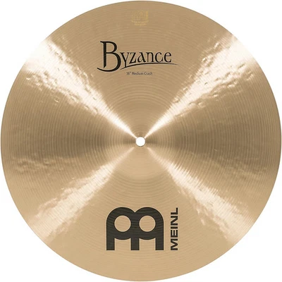 Platillo tradicional MEINL Byzance Medium Crash 16 pulgadas Foto 1 de 4