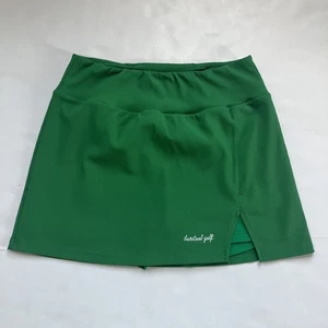 Falda corta Barstool Sports Golf verde para mujer talla mediana usada en excelente estado - Imagen 1 de 8