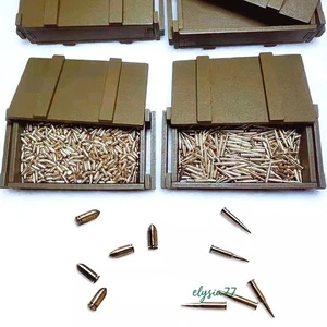 1/6 Ammo Box Gun Bullets Model Action Figure Doll Scene Props Simulation Toy - Picture 1 of 26