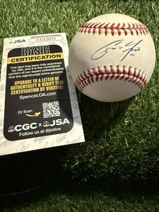 MILWAUKEE BREWERS CHRISTIAN YELICH AUTOGRAPHED BRAND NEW MLB BASEBALL JSA COA - Picture 1 of 2