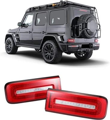 For 2018+ Mercedes-Benz W463 G500 G55 AMG G550 Sequential LED Tail Brake Lights - Image 1 of 4