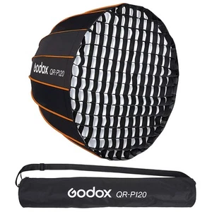 Godox Quick Release Parabolic Softbox Qr-P120 47.2 Inch / 120cm With Honeycomb G - Picture 1 of 9