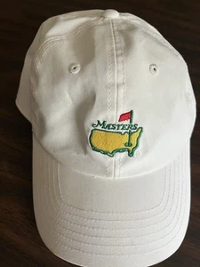 Masters Cap weiß Needlepoint Logo Herren Golfmütze verstellbar - Bild 1 von 11
