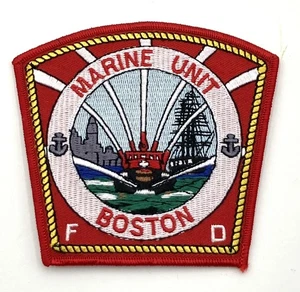 Boston Fire Dept Patch - Marine Unit - Bild 1 von 1