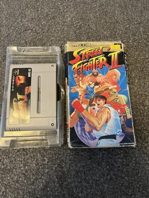 Street Fighter II (SFC, Super Famicom): Boxed Vintage Rare Import - Image 1 of 2