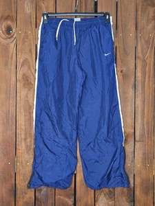 Vintage Y2K Youth Nike Lined Windbreaker Pants Large - Picture 1 of 6