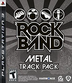 Rock Band: Metal Track Pack; Boxed (Sony PlayStation 3, 2009) - Image 1 of 1