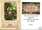 Craft Project Patterns- A Doll Themed Wall Hanging and Sister & Friends Dolls