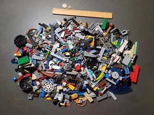 Lot of Misc. Lego Pieces and Small Toys  2 lbs. 4 oz. (Lot D) - Picture 1 of 11