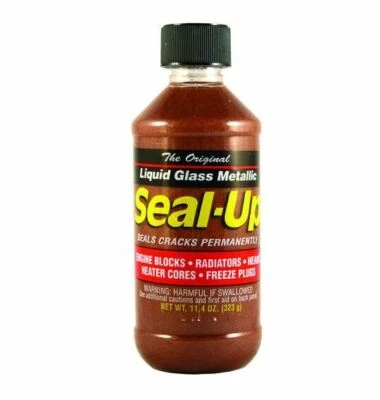 ENGINE COOLANT STOP LEAK RADIATOR COOLING SYSTEM SEALER LIQUID GLASS METALLIC CA - image 1 of 2