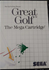 Great Golf (1987) Sega Master System (Module Manual Box) Working CIB Classic