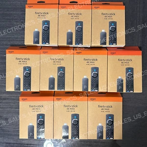 10x New Amazon Fire TV Stick 4K MAX Ultra HD HDR Streaming Media Player Wi-Fi 6E - Picture 1 of 14