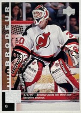 Uncommon! 1997-98 Upper Deck Game Dated ! Martin Brodeur