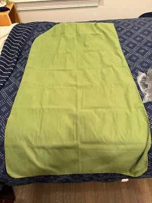 Green Microfiber towel - travel, sports - quick dry, soft, lightweight - 60"x30" - Image 1 of 3