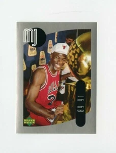 #TN09274 MICHAEL JORDAN #30 European Upper Deck 1998 Sticker - Picture 1 of 1