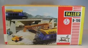 Faller H0 Bausatz Kit Nr. B-196 Entladestelle mit Motor und Förderband OVP #5373 - Bild 1 von 3