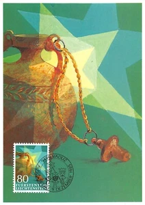 Tarjeta Máximo FDC Liechtenstein Navidad 1985 Diciembre Mk 58 n1 - Picture 1 of 2