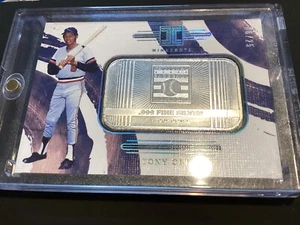 2024 PANINI IMPECCABLE HALL OF FAME ONE OZ. .999 SILBERBARREN TONY OLIVA 06/25 - Bild 1 von 3