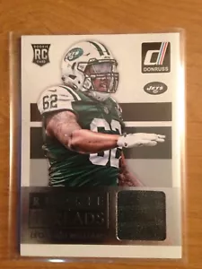 Maglia Donruss Rookie Threads 2015 RC Leonard Williams New York Jets - Foto 1 di 1