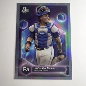 2022 Bowman Platinum #PE-20 Francisco Alvarez Precious Elements - New York Mets - Picture 1 of 2