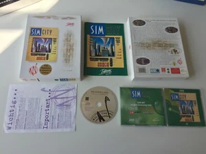 Sim city 1 the original city simulator PC FR big box carton - Imagen 1 de 3