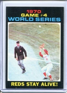 1971 Topps Baseball # 330 World Series Game 4 (NM-MT) Near Mint to Mint - Picture 1 of 2