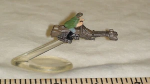 Star Wars Galoob Micro Machines Princess Leia Endor Speeder Bike with stand #2 - Picture 1 of 3